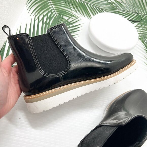 Cougar Women's Kensington Black Waterproof Chelsea Ankle Rain Boots Size 9 NWOB - Picture 14 of 14